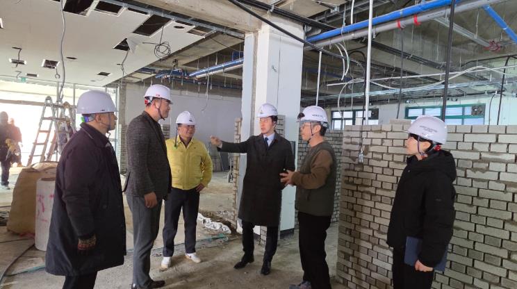 강남교육지원청, 겨울방학 중 주요 공사 현장 점검  