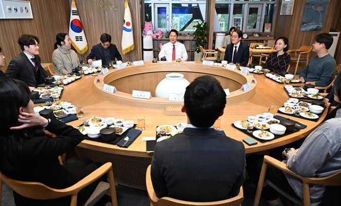 오세훈 시장, 6일 서울장학재단 장학생들과 간담회